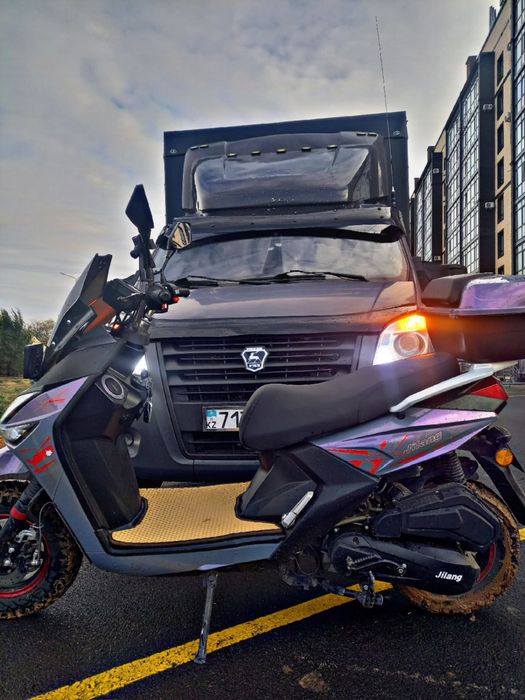 Мопед самурай скутер