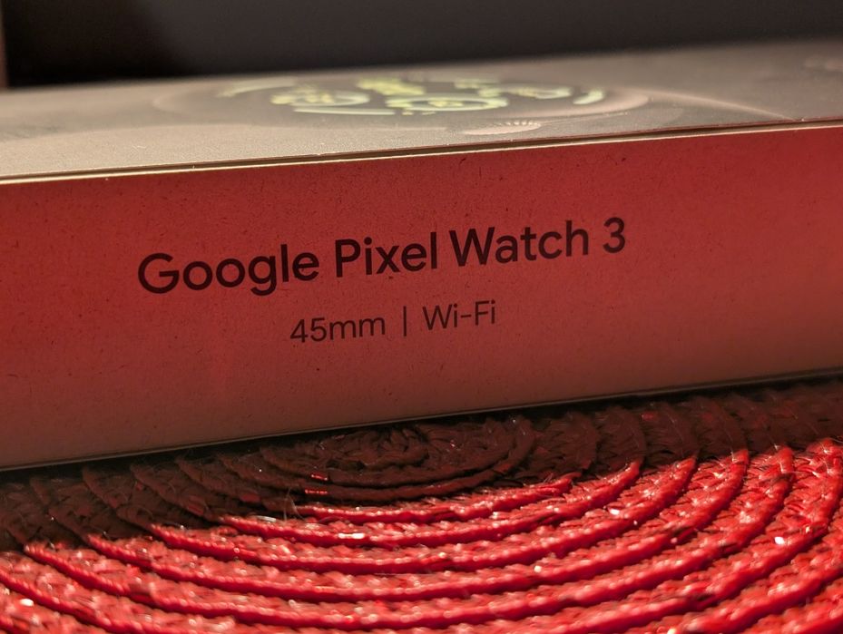 Google Pixel Watch 3 45mn wi-fi, impecabil, garanție, factura