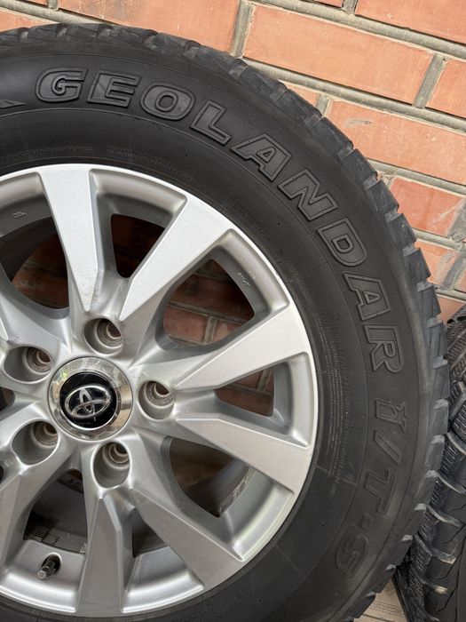 Оригинал диски R18 на LC200 2-й рест