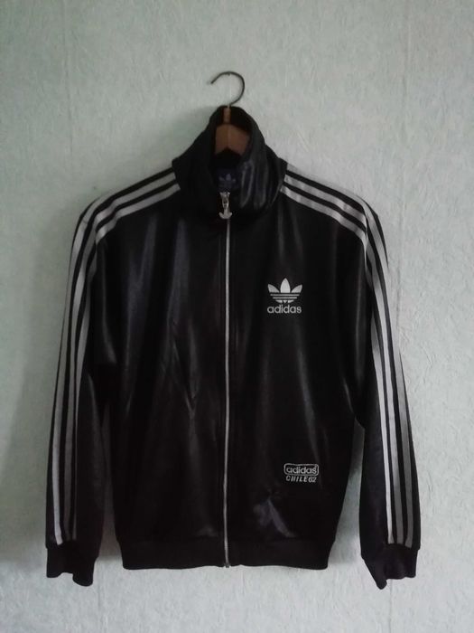 Adidas Chile 62 Originals Black/Silver Trefoil оригинално горнище