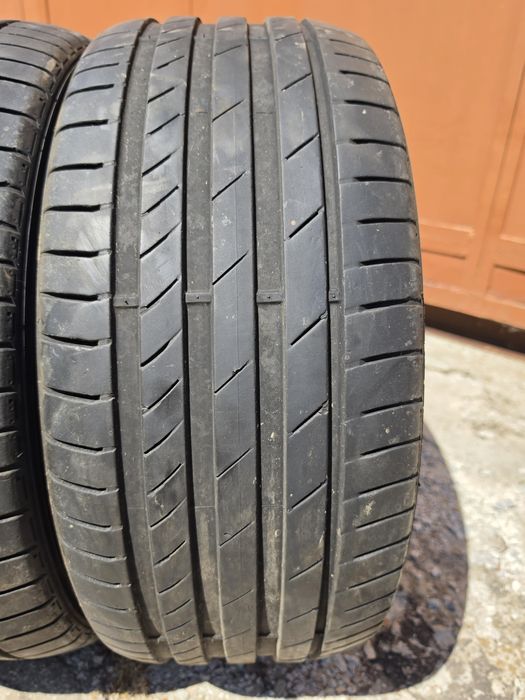 4 бр. летни гуми 255/45/18 Kumho DOT 4118 2x5,5-6 mm 2x4-4,5 mm
