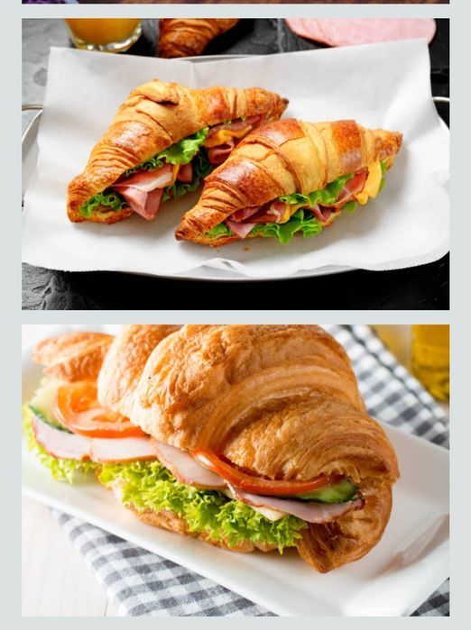 Сделаем на заказ сэндвичи разные и орешки со сгущенкой