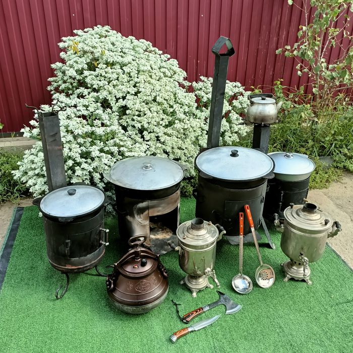 Казан ошак титан