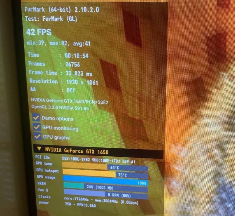 Видеокарта Palit gtx 1650