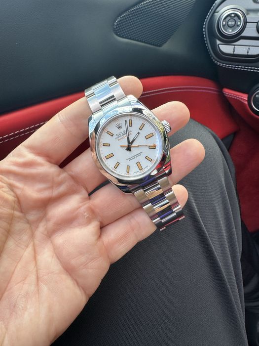 Rolex Milgauss Otel Dial Alb An 2008 Automat 40mm