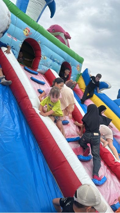 Батут надувной детский