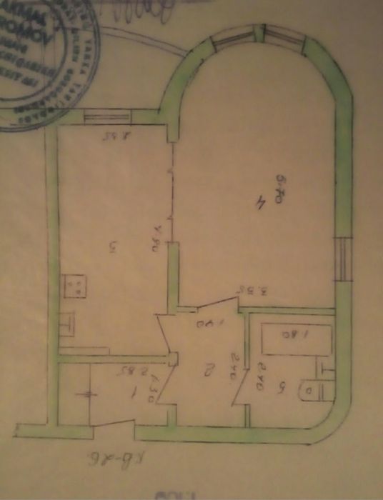 1-комнатная квартира