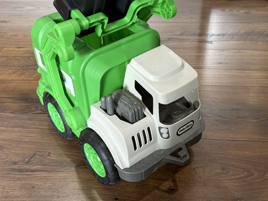 Little Tikes Dirt Diggers – Зелен боклукчийски камион с кофа