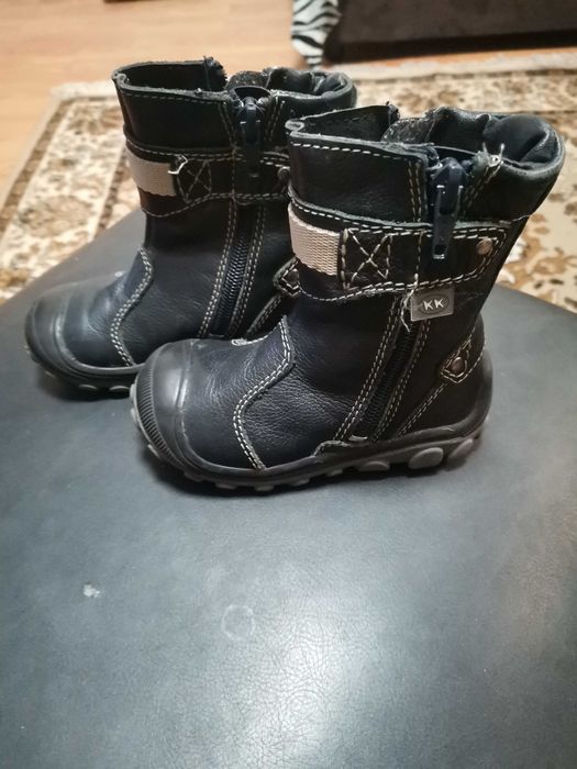 Децки ботуши естествена кожа