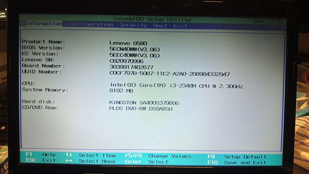 Laptop lenovo G580AH 1terra , win7 ultimate, office