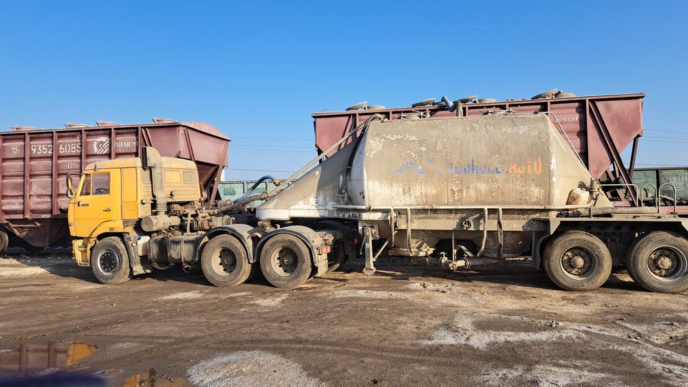 Цементовоз қызметі услуга