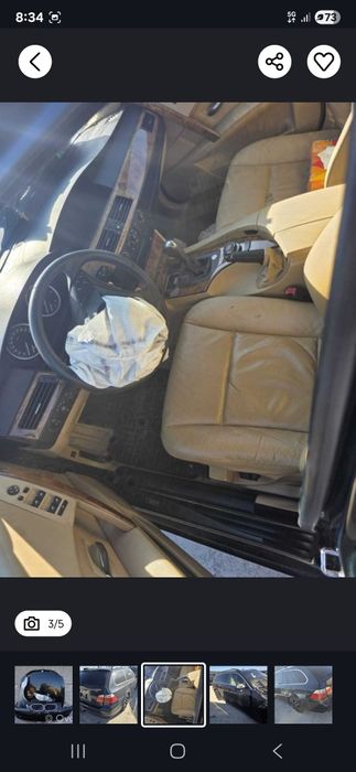 Dezmembrez Bmw e60 520D 525D 530D 530i Piese