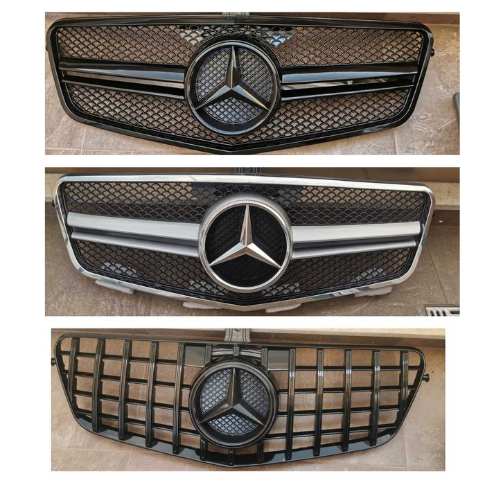 Решетка/маска с емблема за W204/W212/W207/W203 различни видове