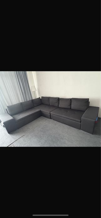 Canapea coltar pentru living fara urme de uzura