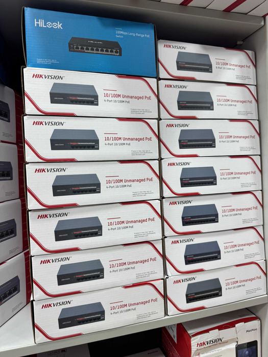 Hikvision Poe Switch 8+2 Mb DS-XS10-P