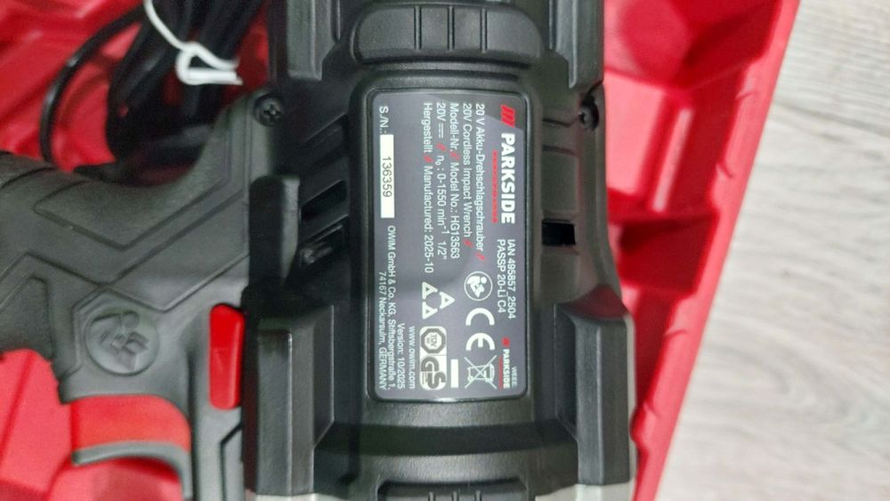 Maşină de înşurubat fără fir PASSP/20V- 20-Li C4