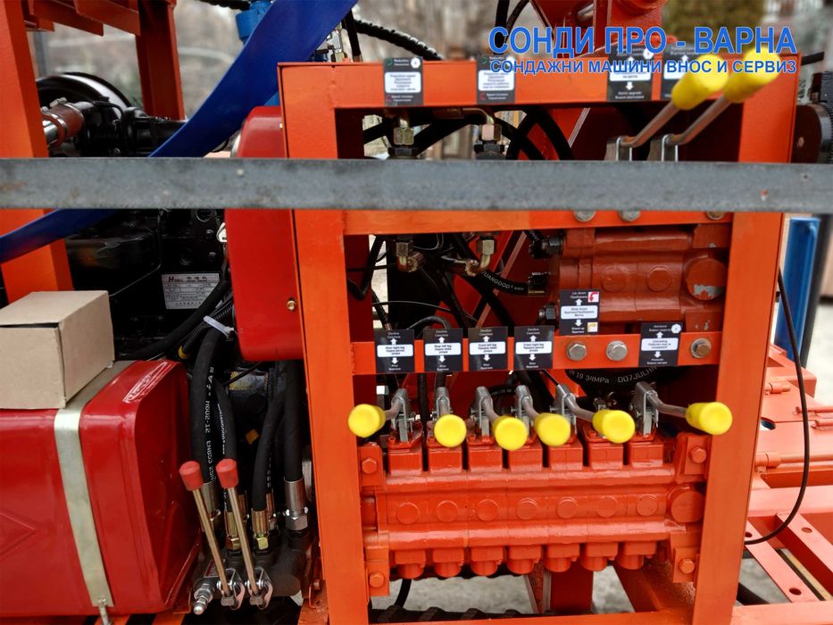 Нова Професионална Самоходна Сондажна машина Track-260CN до 260 метра