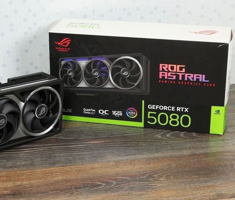ROG Astral RTX5080 Graphics card OC 16GB