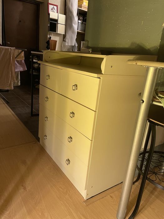 Два белых комода в стиле IKEA