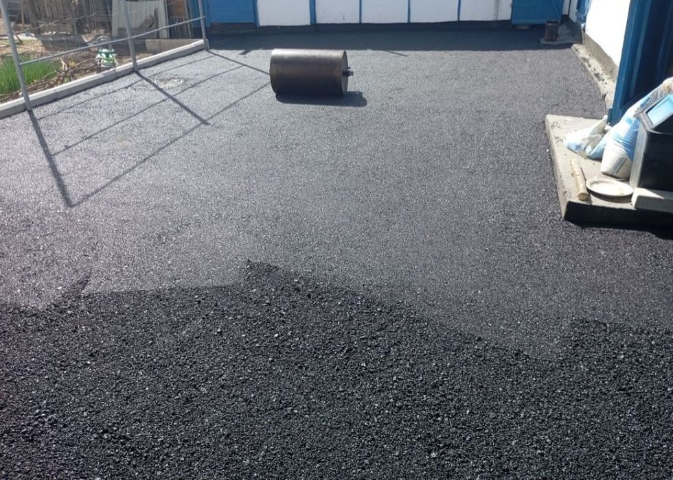 Укладка асвальта