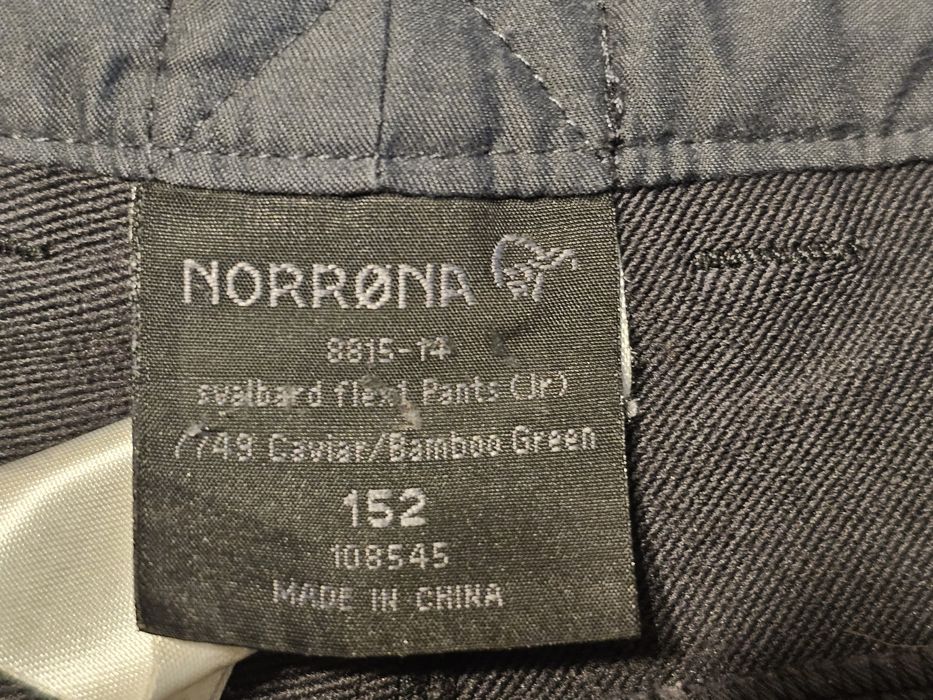 Pantaloni trekking copii Norrona (mărime 152)