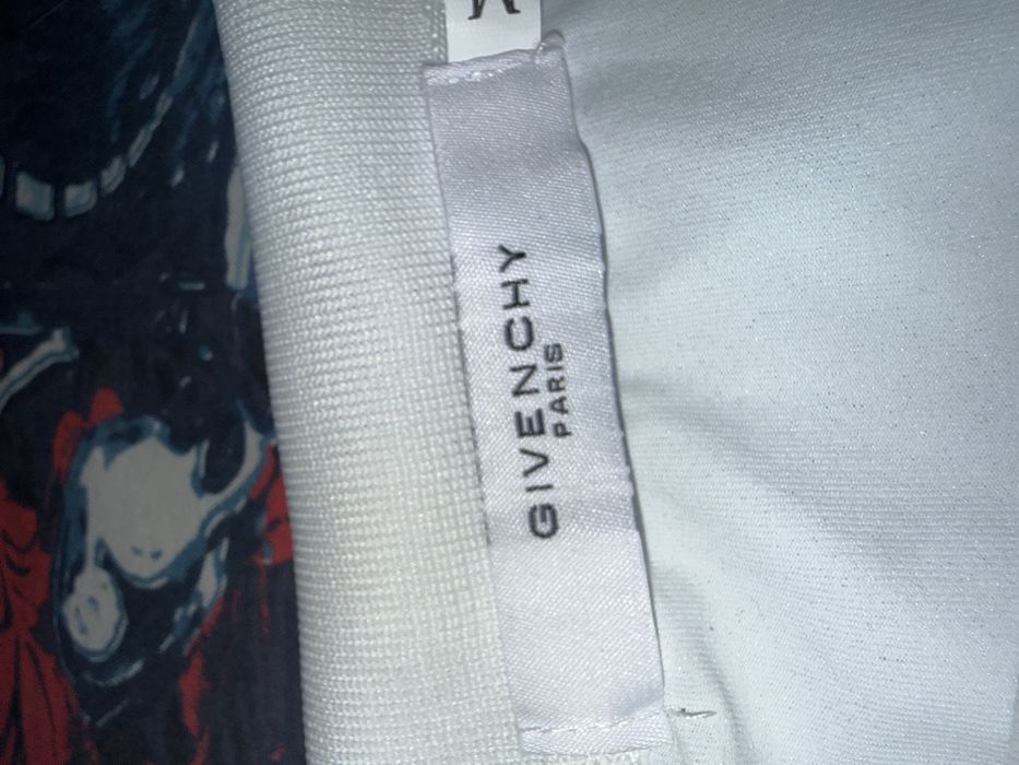 Рубашка поло givenchy белая