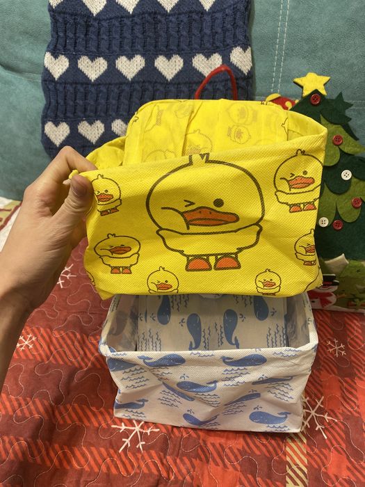 Новогодние сумочки корзинки