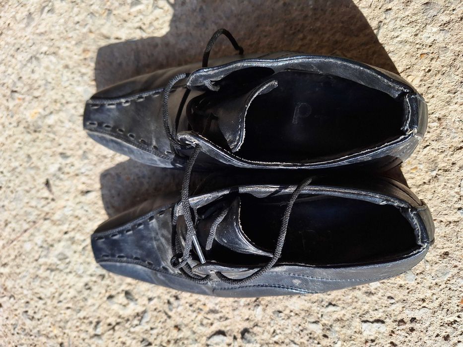 Качествени официални обувки от естествена кожа - номер 34