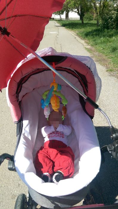 Бебешка количка Adbor S-line Denim