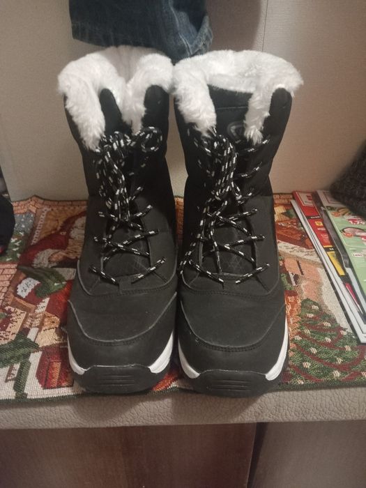 Зимни боти с пух