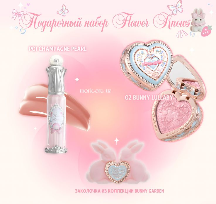 Подарок на 8 марта . Подарочный набор Flower Knows