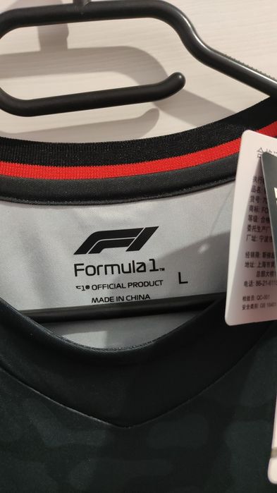 Нова Мъжка фланелка на Formula 1 L size