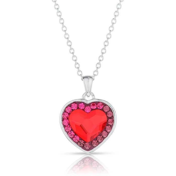 Дамско Сребърно Колие с Кристали Сваровски/Swarovski