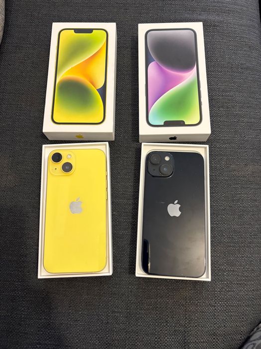 Черен Iphone 14 128gb midnight