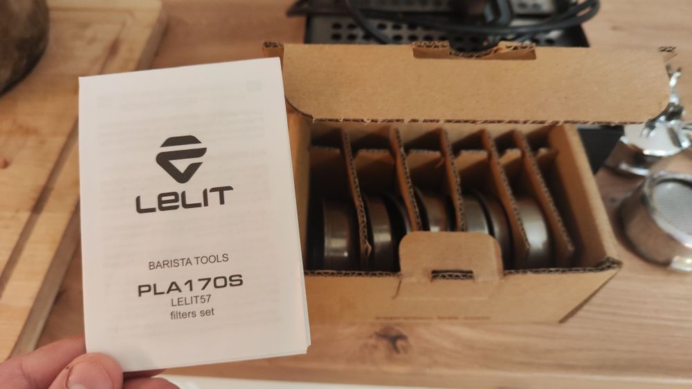 Espresso Lelit 41Tem (Oct2016) + set nou site + tamper + filtru apa sigilat