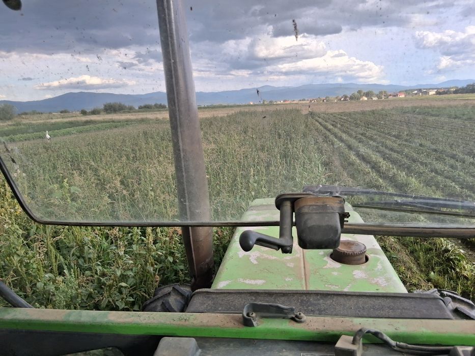 Tocator restul vegetale pe 2 randuri