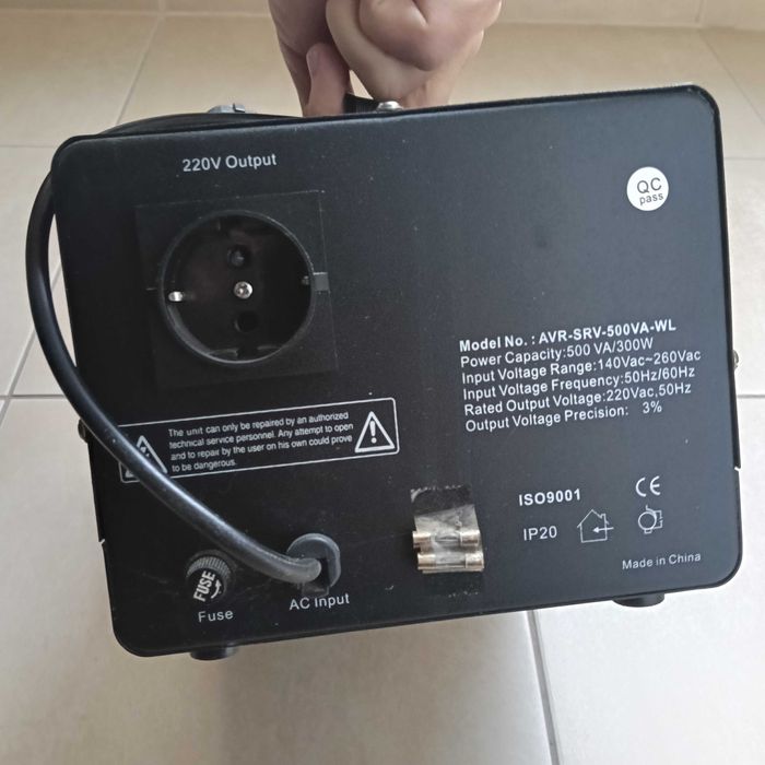 Vând stabilizator tensiune