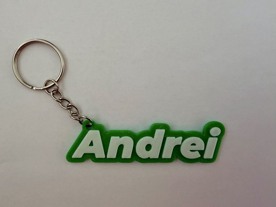 Brelocul personalizat cu nume