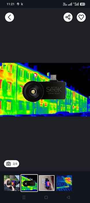 Тепловизор Seek Thermal для Android TYPE-C