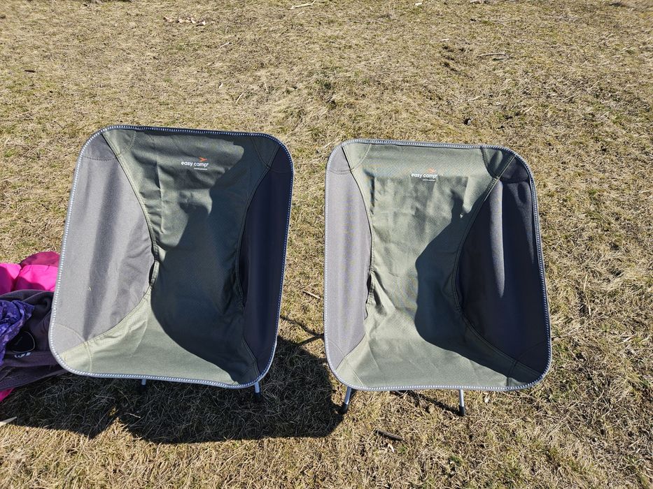 Scaune camping - 3 bucati in huse transport