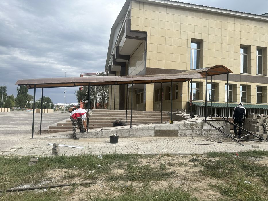 Сварочные работы навесы перголы заборы