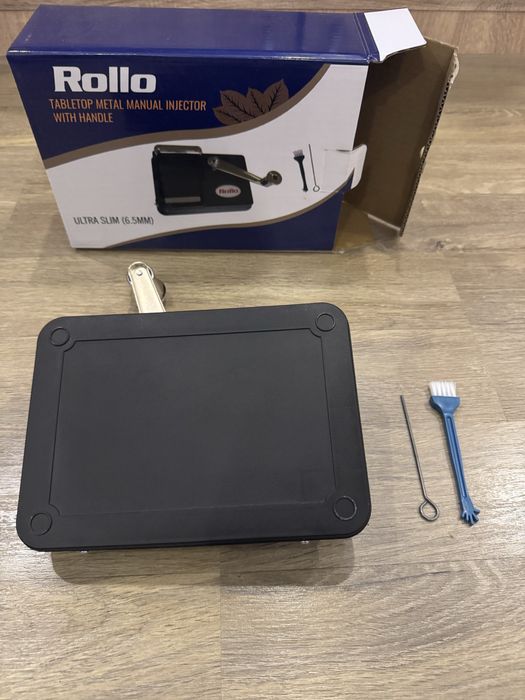 Aparat manual injectat tuburi tigari slim cu manivela