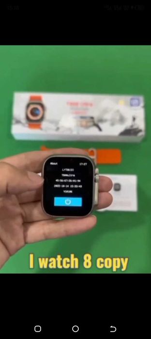 Ultra smart watch skidka narxda