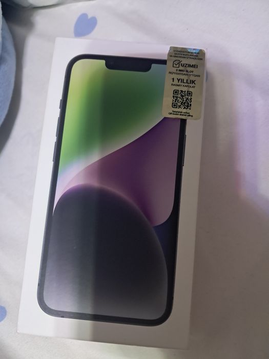 Ayfon 14 plus 128 tali