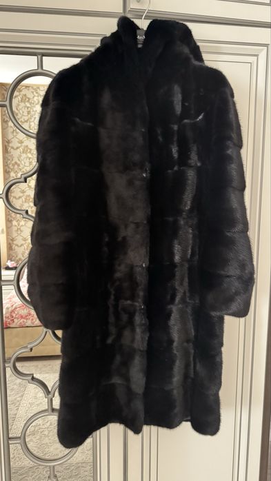 Женская норковая шуба