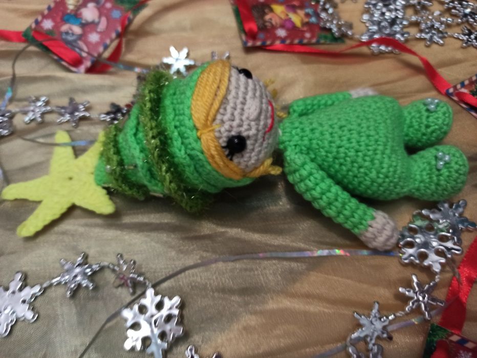 Новогодняя Ёлочка, амигуруми