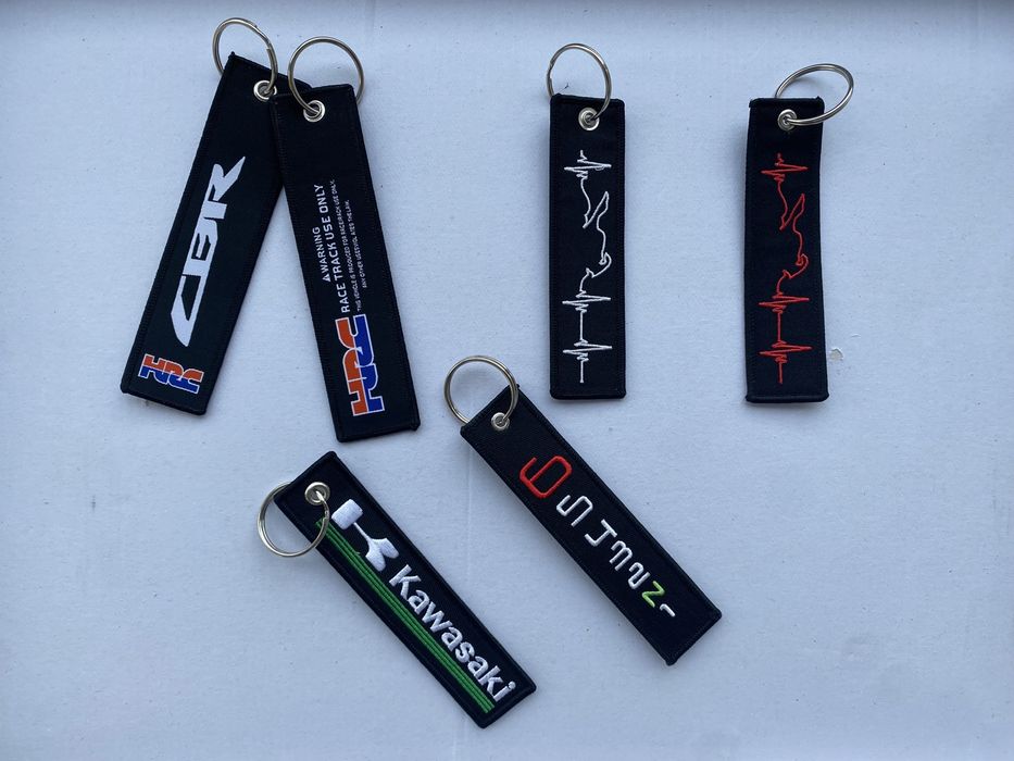 Breloc moto / auto textil