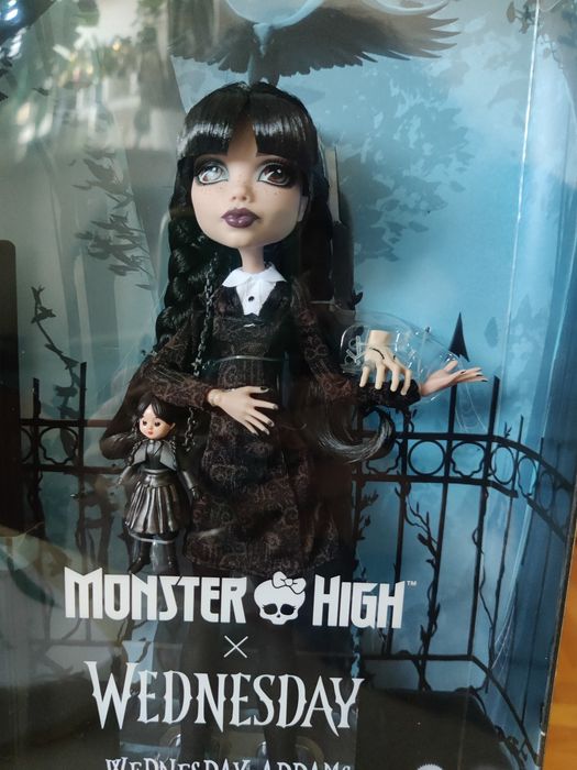Papusa Wednesday Monster high noua