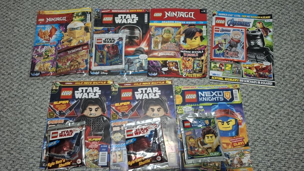 Reviste lego cu cadou
