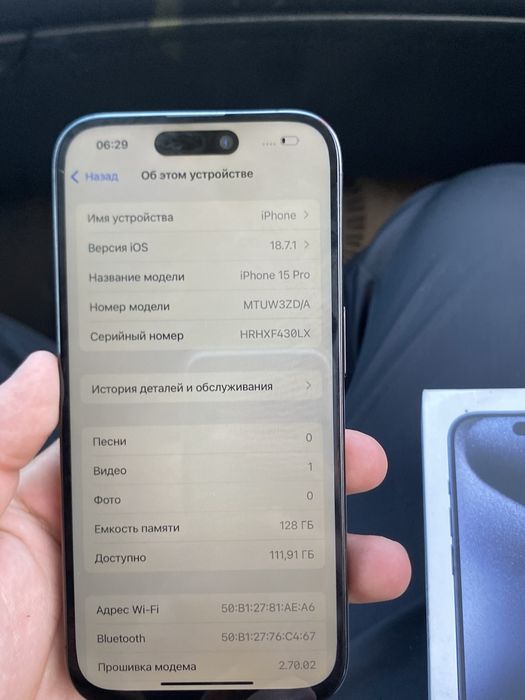 Iphone15 PRO 128/82